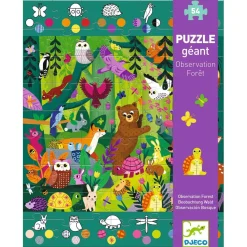 Puzzle Géant Observation Forêt - Djeco