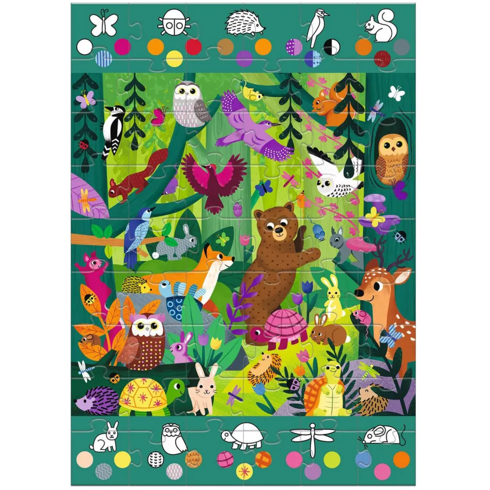 Puzzle Géant Observation Forêt - Djeco