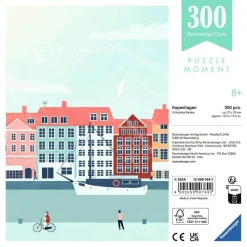 Puzzle Moment 300 pièces : Copenhague - Ravensburger