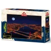 Puzzle néon 1000 pièces : Triple Pont , Bosphore - Art Puzzle