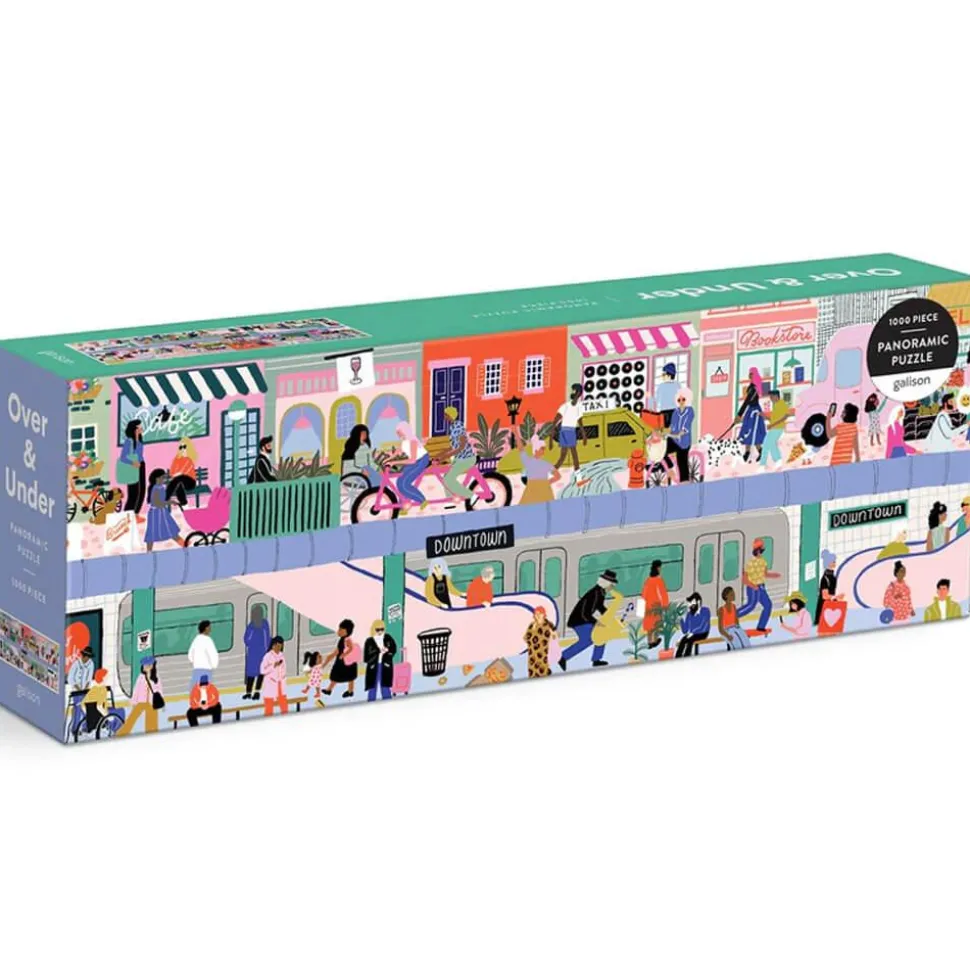 Puzzle panoramique 1000 pièces : Sur et sous - Galison