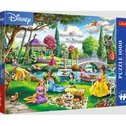 Puzzle Premium 1000 pièces : pique-nique des princesses Disney - Trefl