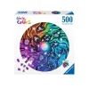 Puzzle rond 500 pièces : Astrologie (Circle of Colors) - Ravensburger