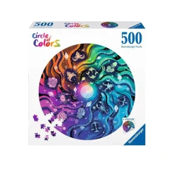 Puzzle rond 500 pièces : Astrologie (Circle of Colors) - Ravensburger