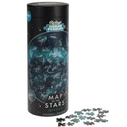 Puzzle rond 1000 pièces : Carte des Etoiles - Galison