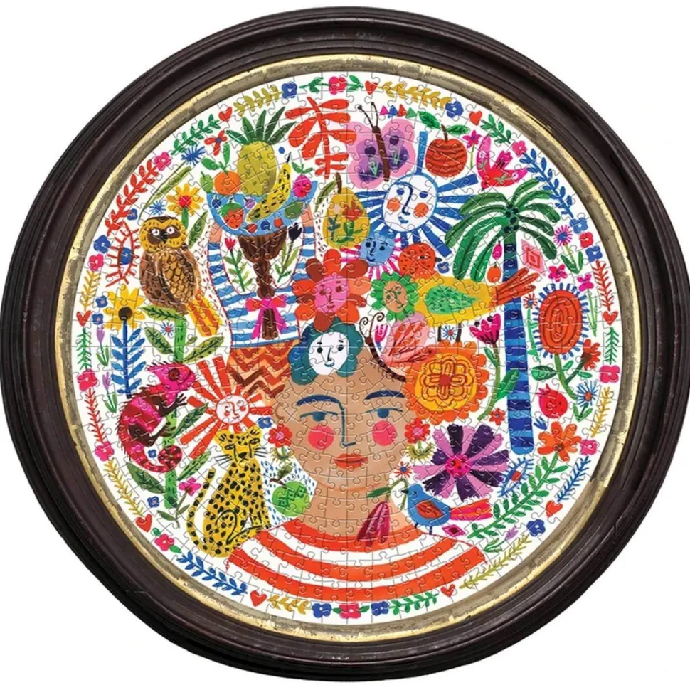 Puzzle rond 500 pièces : Positivité - Eeboo