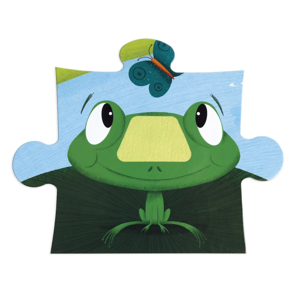 Puzzle tactile géant : La ferme - Janod