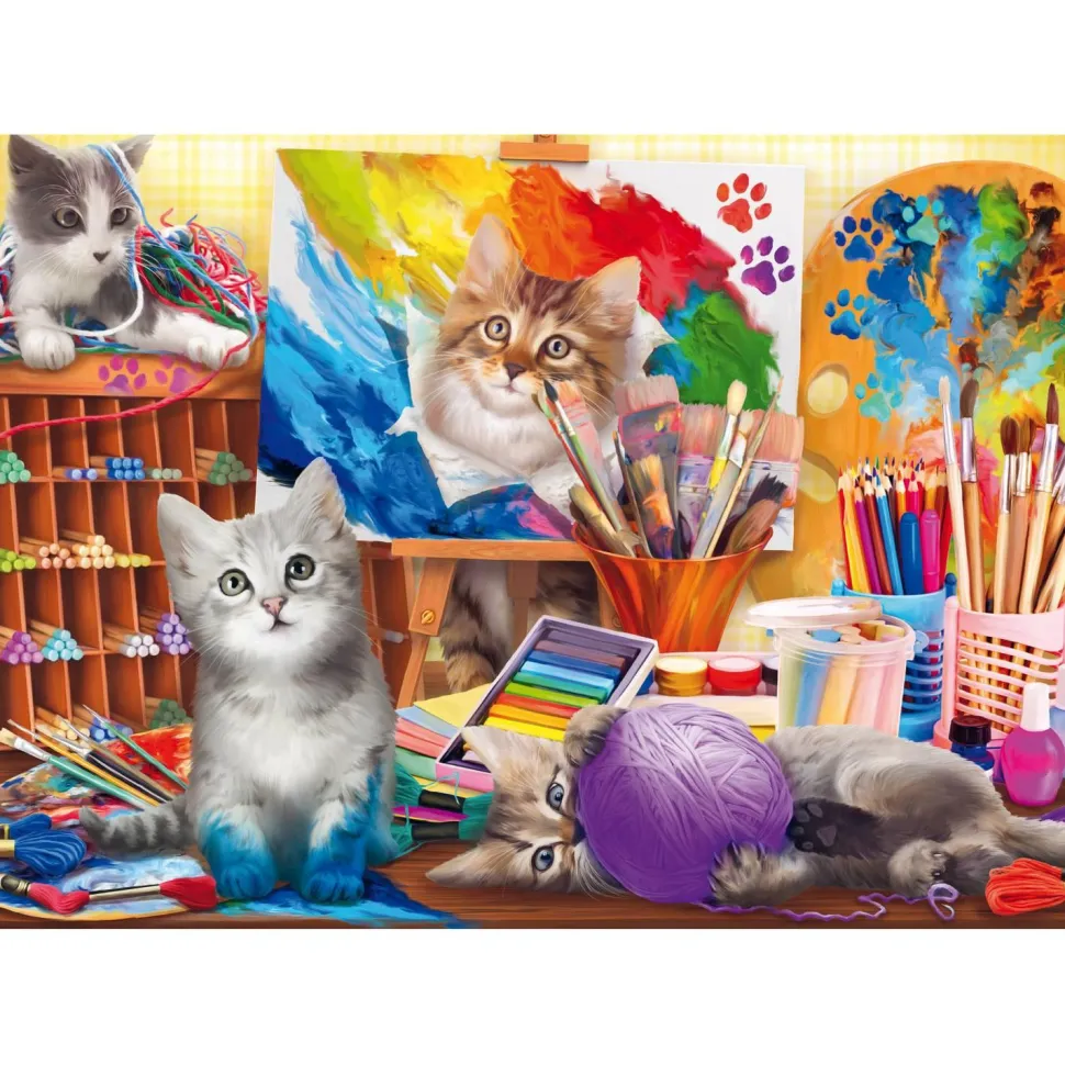 Puzzle 2x500 pièces : L'Art de Peindre - Trefl