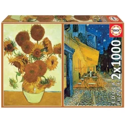 PUZZLE 2x1000 PIECES : VAN GOGH - Educa