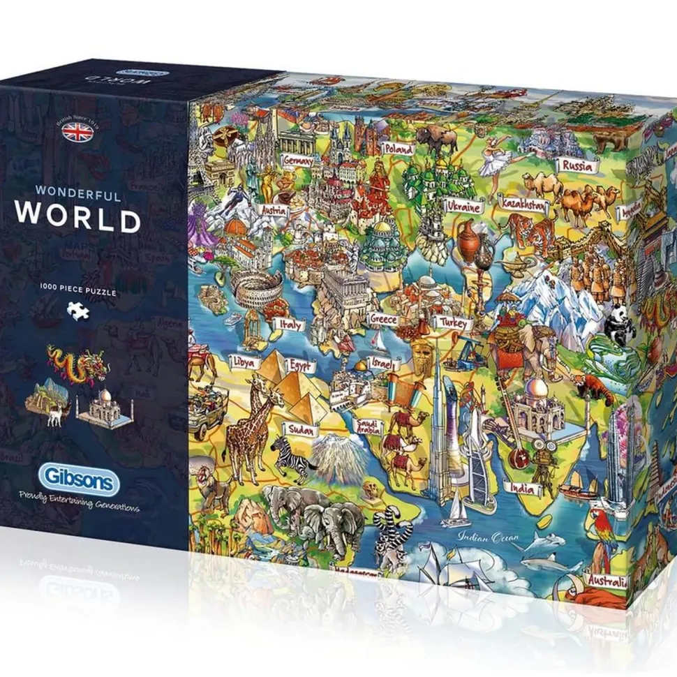Puzzles 1000 pièces : Maria Rabinki : Monde merveilleux - Gibsons