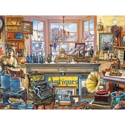 Puzzles 1000 pièces en bois : Magasin Antique - Trefl Prime
