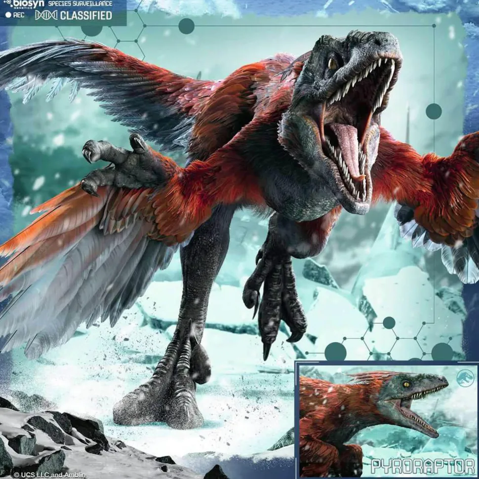 Puzzles 3 x 49 pièces : Jurassic World 3 : T-rex et autres dinosaures - Ravensburger