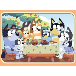 Puzzles 2 x 24 pièces : C'est parti avec Bluey ! - Ravensburger