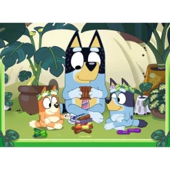 Puzzles 2 x 24 pièces : C'est parti avec Bluey ! - Ravensburger