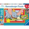Puzzles 2 x 12 pièces : Disney : L'Appel De L'Aventure - Ravensburger