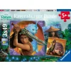 Puzzles 3 x 49 pièces : Disney Raya et dernier dragon : Raya, la courageuse guerrière - Ravensburger