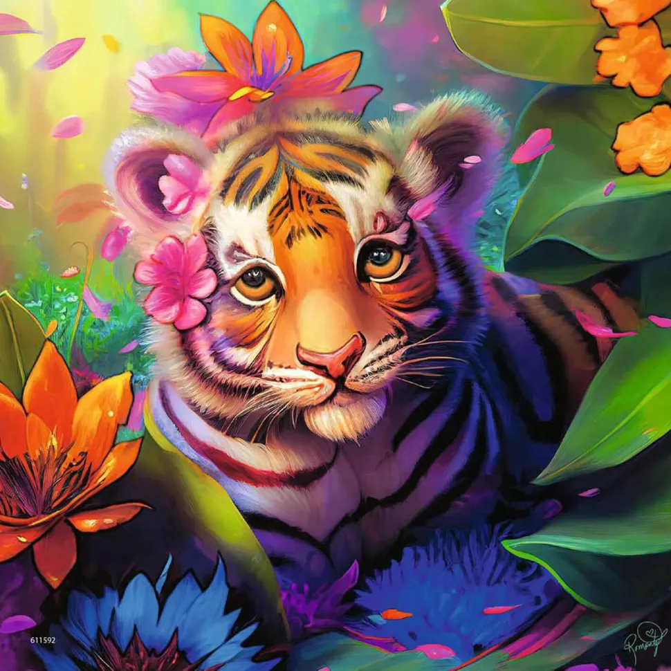 Puzzles 3 x 49 pièces : Les bébés de la jungle - Ravensburger