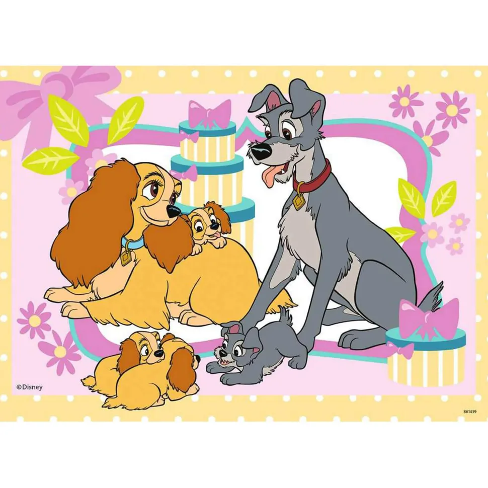 Puzzles 2 x 24 pièces : Les chiots Disney - Ravensburger