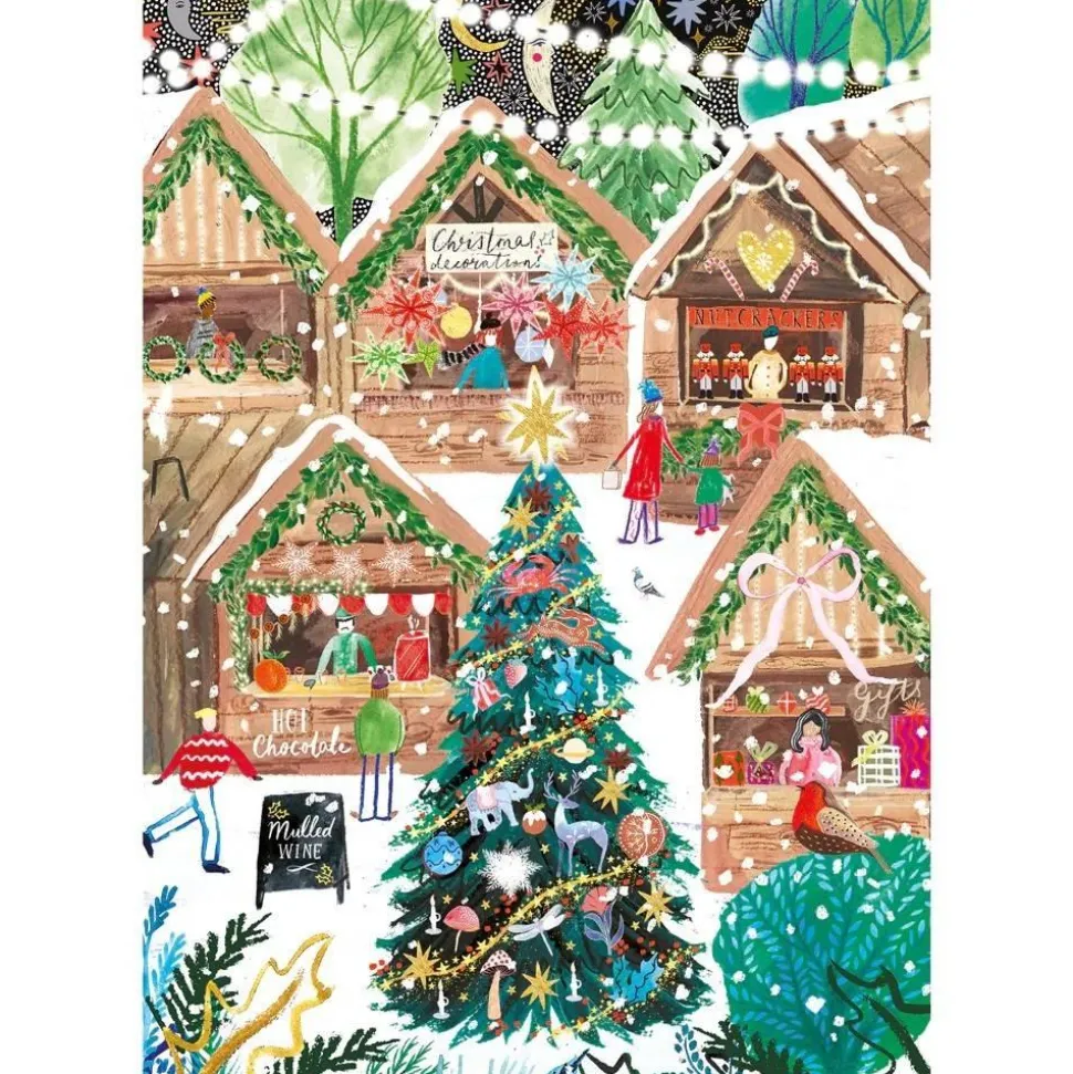 Puzzles 3 x 500 pièces : Noël à Londres - Gibsons