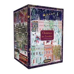 Puzzles 3 x 500 pièces : Noël à Londres - Gibsons
