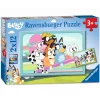 Puzzles 2 x 12 pièces : S'amuser avec Bluey - Ravensburger
