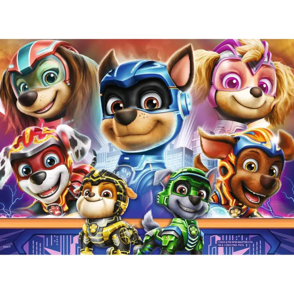 Puzzles 2 x 12 pièces : Une équipe indestructible, Pat'Patrouille (Paw Patrol) - Ravensburger