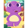 Puzzles 3 x 24 pièces Mix & Match : Mignons dinosaures - Ravensburger