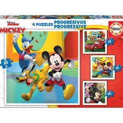 Puzzles Progressifs de 12 à 25 pièces : Mickey et ses amis - Educa