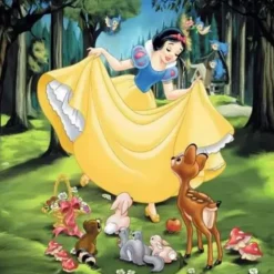 Puzzles 3x49 pièces : Blanche-Neige, Cendrillon, La petite sirène - Ravensburger