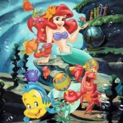 Puzzles 3x49 pièces : Blanche-Neige, Cendrillon, La petite sirène - Ravensburger