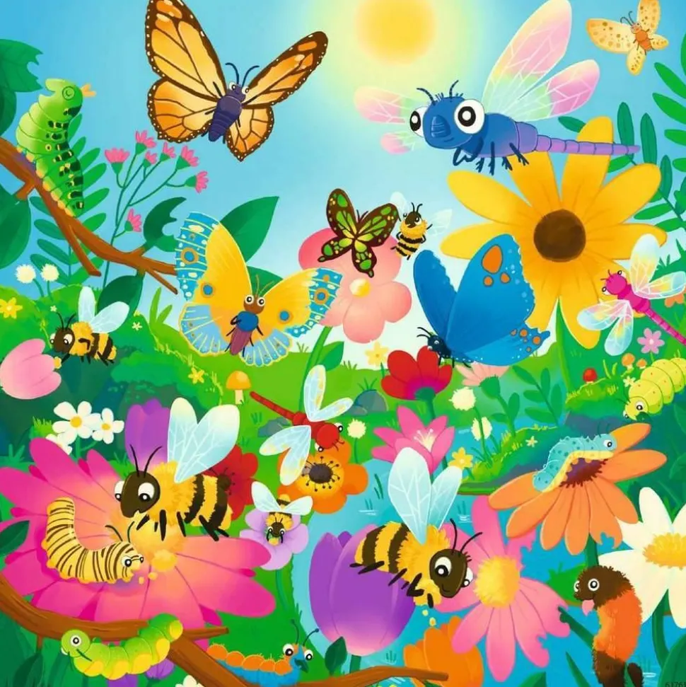 Puzzles 3x49 pièces : Le monde des insectes - Ravensburger