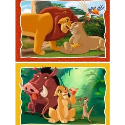 Puzzles 2x24 pièces : Le Roi Lion : L'histoire de la vie - Ravensburger