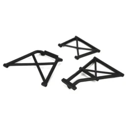 Rear Bumper Brace Set (3): 5TT - Losi - TLR
