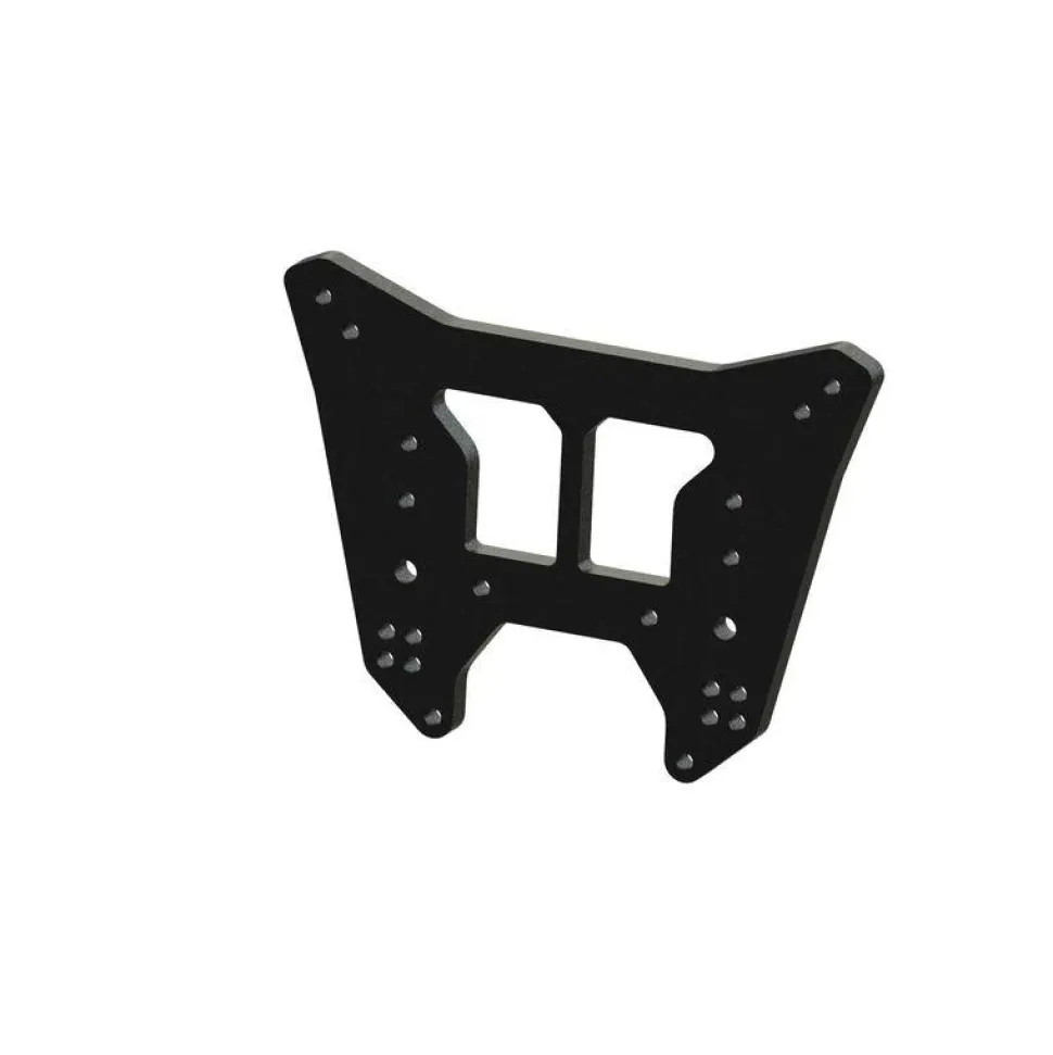 Rear Shock Tower Aluminum Black - Arrma - ARRma