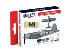 Red Line Set (4 pcs) Late US Navy paint set - HATAKA - Hataka