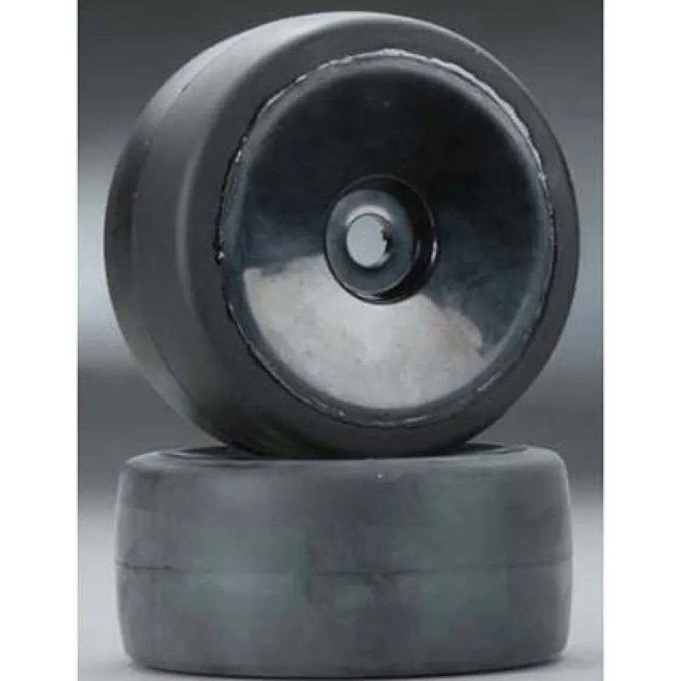 Roues Arriere Montees Collees Sur Jantes Pleines (2) Xo-1 - Traxxas