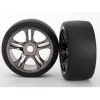 Roues Avant Montees Collees Sur Jantes Chromees (2) Xo-1 - Traxxas