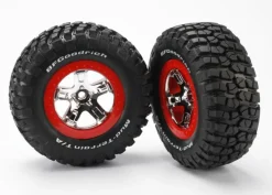 Roues Avant Montees Collees Bf Goodrich Pour 4X2 (2) - Traxxas