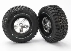 Roues Montees Collees Bf Goodrich Pour 4X4 Av/Arr-4X2 Arriere (2) - Traxxas