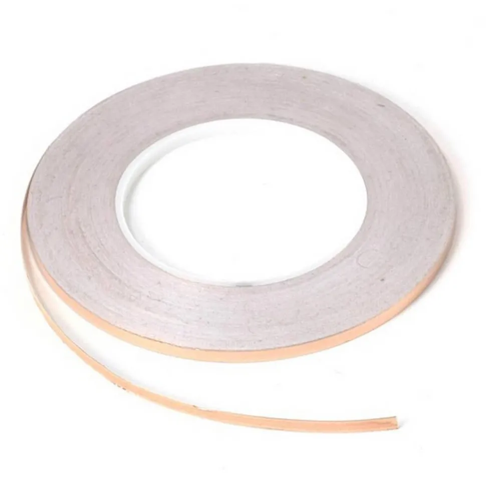 Ruban adhésive en cuivre 6 mm x 50 m - Artesania