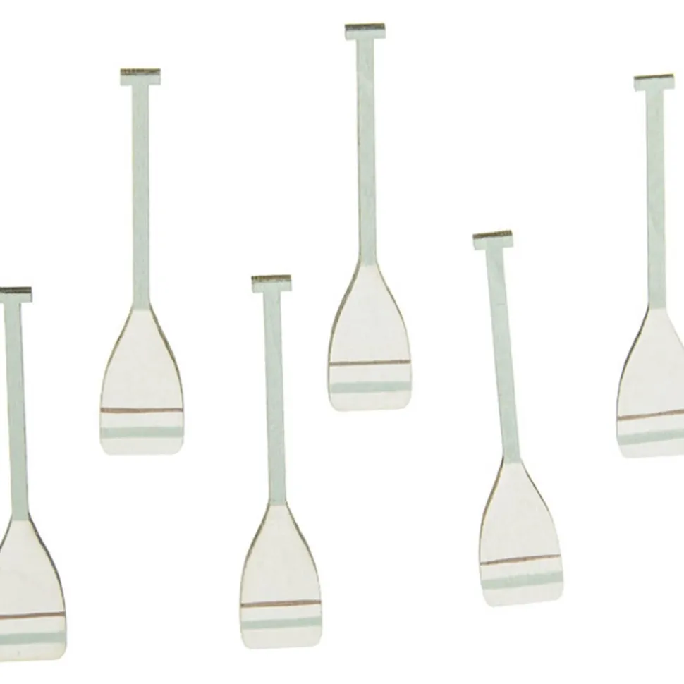 Sachet confettis 6 mini-rames en bois 7cm - RueDeLaFete