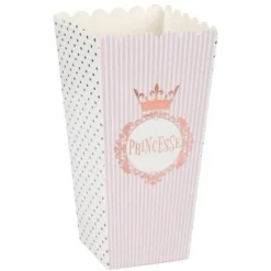 Sachet de 8 Cornets Princesse Rose Gold - RueDeLaFete