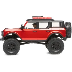 SCX24 2021 Ford Bronco 4WD Truck Brushed RTR 1:24 Rouge - Axial