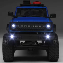 SCX24 2021 Ford Bronco 4WD Truck Brushed RTR 1:24 Bleu - Axial
