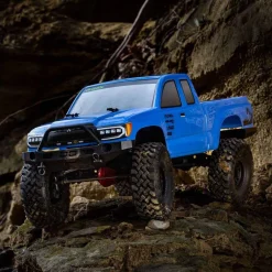 SCX10 III Base Camp 4WD Rock Crawler Brushed 1:10 RTR Bleu - Axial