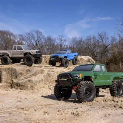 SCX10 III Base Camp 4WD Rock Crawler Brushed 1:10 RTR Bleu - Axial