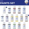 Set de 18 peintures pour Maquettes Navire de Guerre Suédois Vasa - Artesania