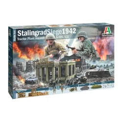 Set de bataille : Maquettes et figurines militaires : Bataille de Stalingrad - Italeri