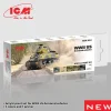 Set de peintures acryliques véhicules blindés US 2ème guerre mondiale - ICM