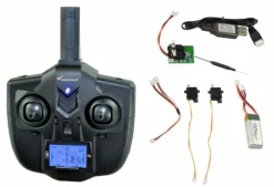 Set Electronique + Gyro pour petit avion RC - Amewi